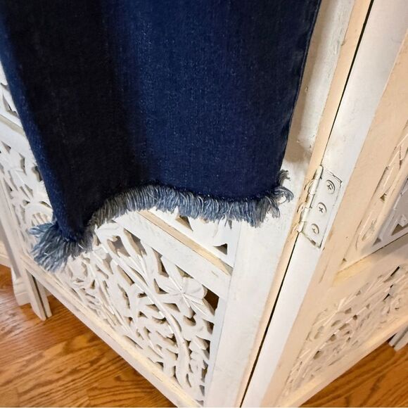 NWOT 7 For All Mankind Dark Indigo Ankle Jeans Sz 30x27 - Picture 3 of 6